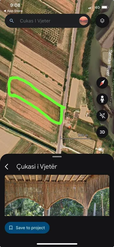 Foto e Tokë në shitje Rrugës Nacionale Lushnje–berat, Çukas i Vjetër, Lushnjë