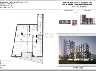 Fotografie Byt na prodej Casa Italia, Tiranë