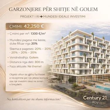 Zdjęcie studio na sprzedaż Golem, Durrës