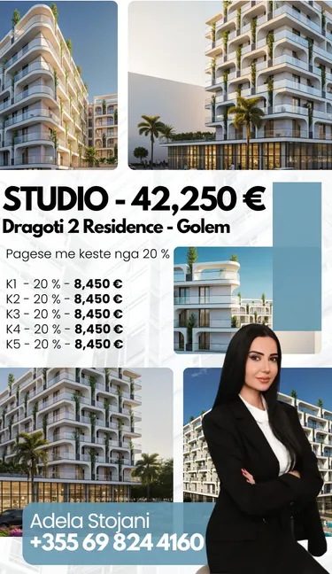Foto e studio në shitje Golem, Durrës