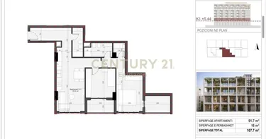 Fotografie Byt na prodej Mali i Robit, Rezidenca “mes Pishave”, Durrës