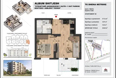 Fotografie Byt na prodej Mali i Robit, Durrës