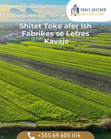 💥 OPPORTUNITY 💥 Land for Sale near the former Paper Factory, Kavaje