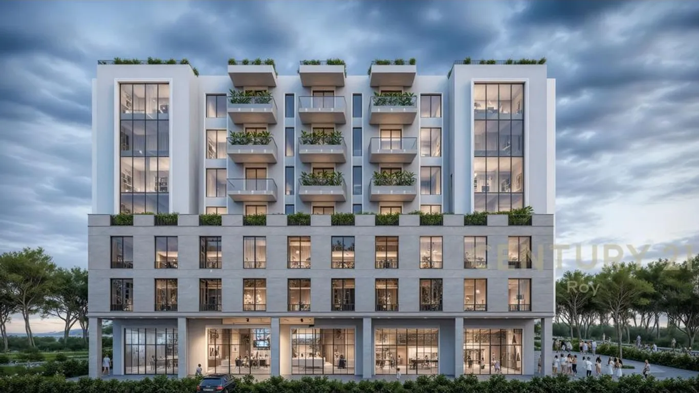 2+1 Apartment With Veranda for Sale in Dion Residence, Qerret – 200 Meters From the Sea