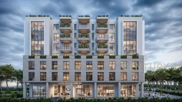 2+1 Apartment With Veranda for Sale in Dion Residence, Qerret – 200 Meters From the Sea