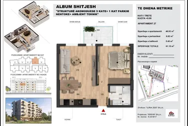 Fotografie Byt na prodej Mali i Robit, Durrës