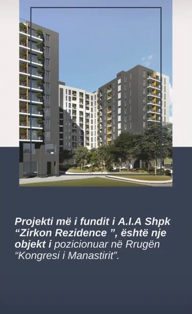 Foto e Zyrë në shitje Zirkon Residence, Rruga Kongresi i Manastirit, Tiranë