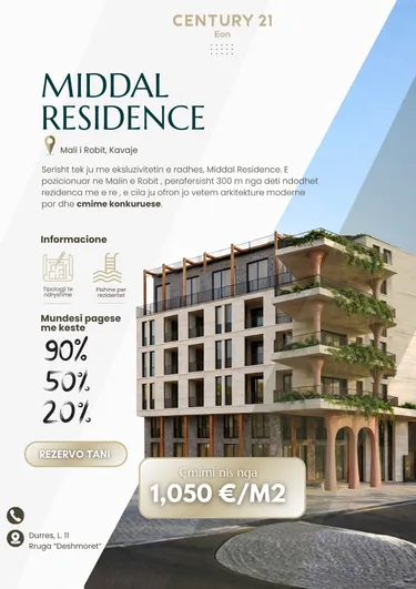 Foto e Apartment në shitje Mali i Robit, Durrës