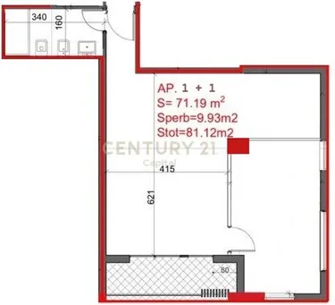 Fotografie Byt na prodej Ali Demi, Tiranë