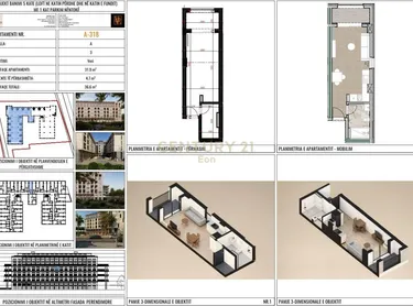 Fotografie studio na prodej Middal Residence, Mali i Robit, Durrës