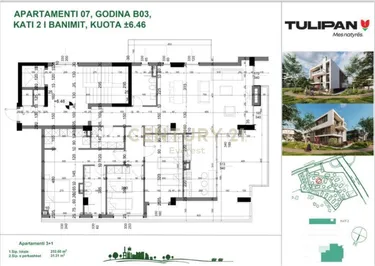 Фото Квартира на продажу Mjull - Bathore, Tulipan Residence, Tiranë